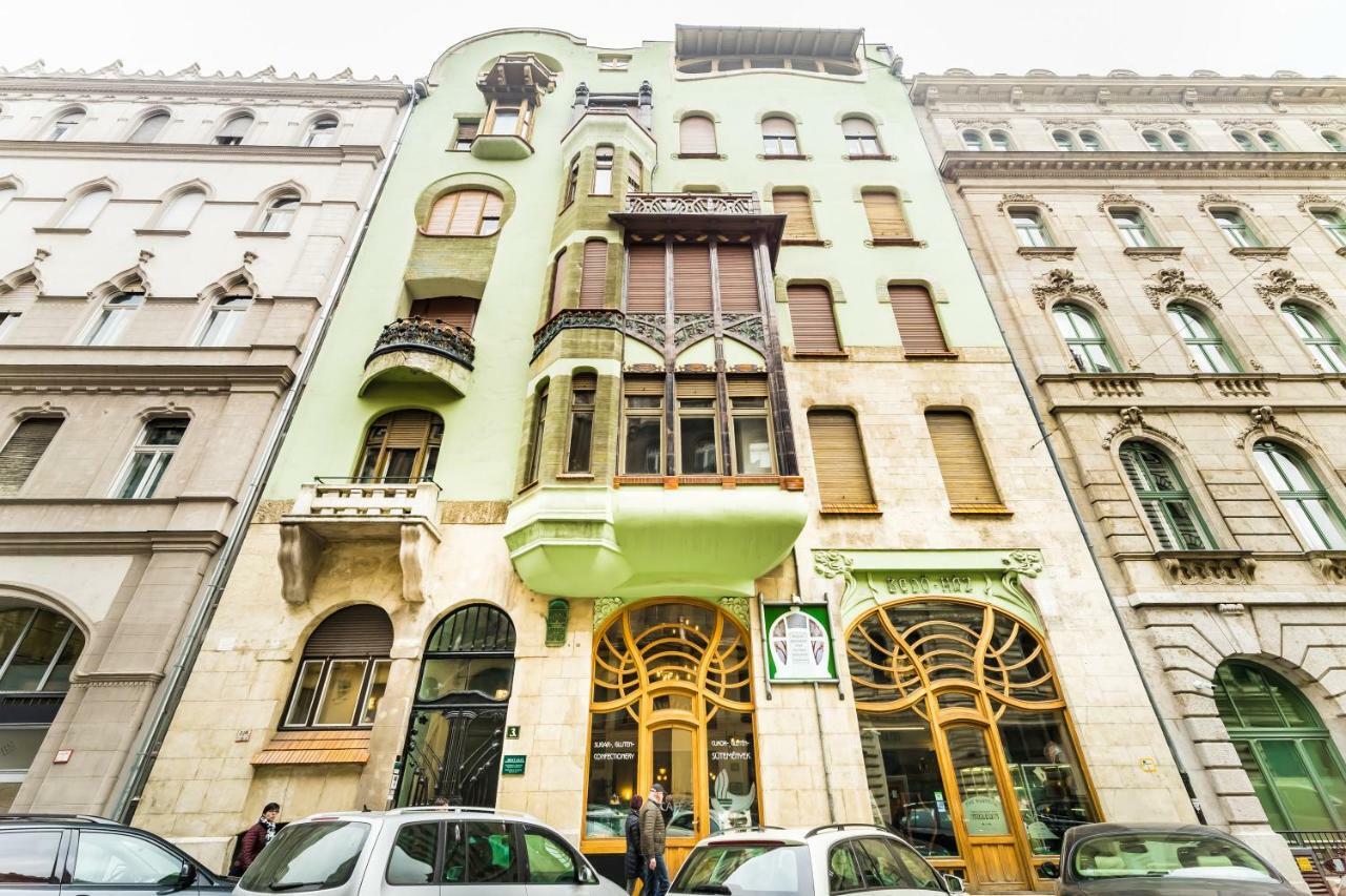 Budapest Art Nouveau Apartment Экстерьер фото